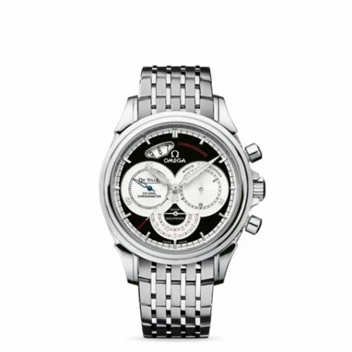 Omega De Ville Co-Axial 41 Chronoscope Stainless Steel / Bracelet / Black 4550.50.00 (45505000)